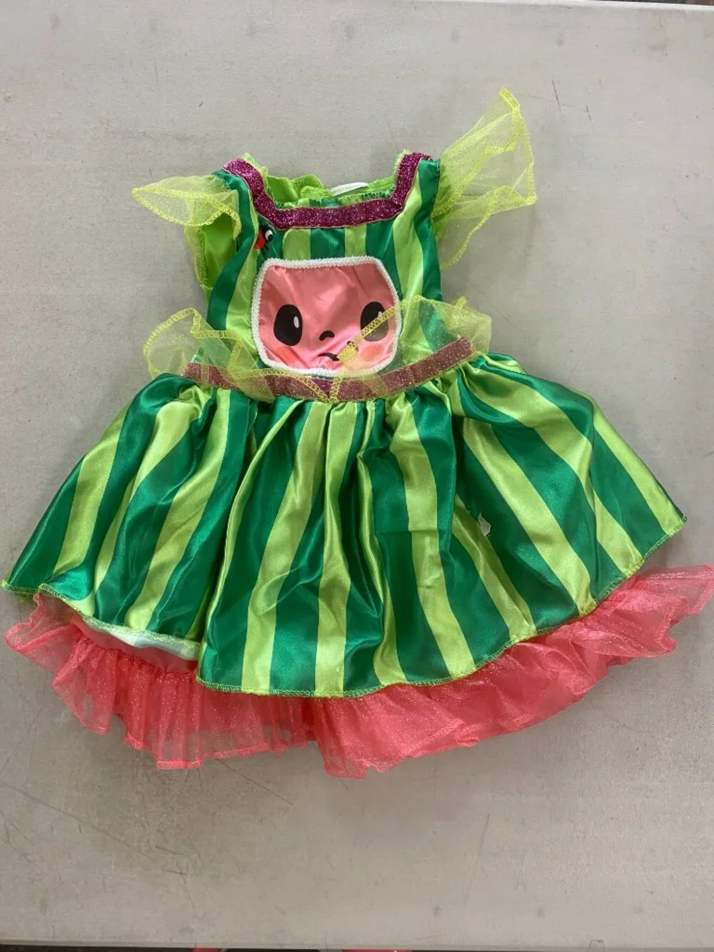 Cocomelon Dress Deluxe Toddler Costume (Small 2T)